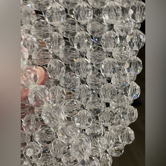 Gorgeous crystal handbag- transparent. VIDEO - Picture 5 of 6